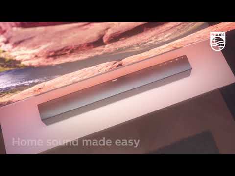 Garso kolonėlė Philips TAB8205/10 Soundbar 2.1ch 200W, Juoda video