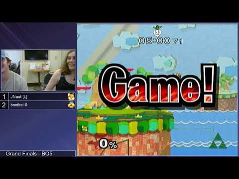 SSS 12.3 SSBM - JNaut [L] (Fox) vs. bonfire10 (Sheik) - Melee GF