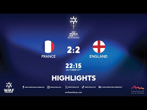WMF World Cup 2023 I Day 2 I France - England I Highlights