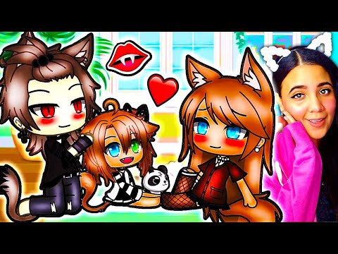 🧛&zwj;♂️💕 The Vampire's Girlfriend & Wife 🦇💕 Gacha Life Mini Movie Love Story Reaction