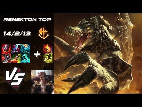 TOP Renekton vs Sett - EU Challenger Patch 25.S2.2