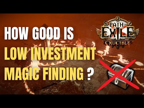 [3.21 Crucible] The potential of Low Investment Magic Finding | Lesson Learned for next League