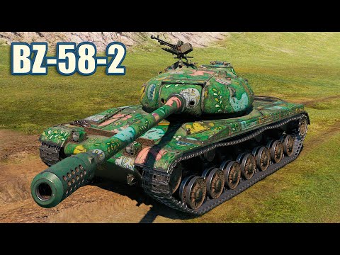 BZ-58-2 • 10.7K DMG 11 KILLS • WoT Gameplay