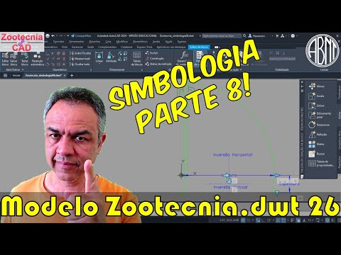 Blocos dinâmicos p/ portas de madeira no AutoCAD - Simbologia de Projetos Arquitetônicos - 8ª Parte