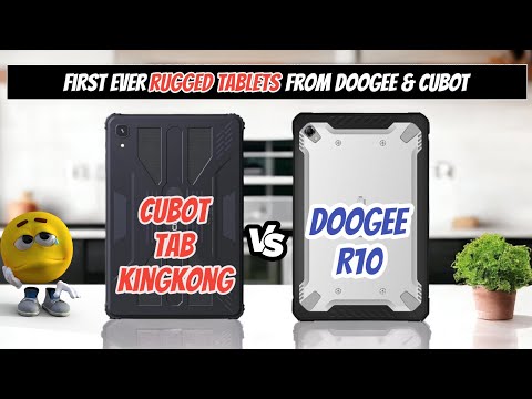 Cubot TAB King kong (VS) DOOGEE R10 - FIRST Rugged tablets from Cubot and Doogee | (2023)