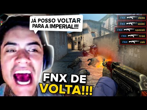 FNX JÁ PODE VOLTAR PARA A IMPERIAL? | CSGO MELHORES MOMENTOS!