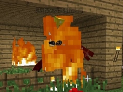 Minecraft - Flaming Horseback Riding!  - CrewCraft #17 (Funny Minecraft Moments)