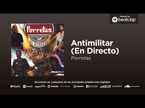 Video thumbnail for Antimilitar (Directo)