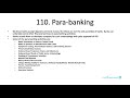 110. Para-banking