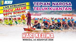 Download lagu [LIVE] Pacu Jalur Hari Kelima di Narosa Teluk Kuantan (2026) mp3