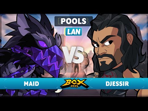 Djessir vs Maid - Pools - Brawlhalla World Championship 2023 - LAN 1v1