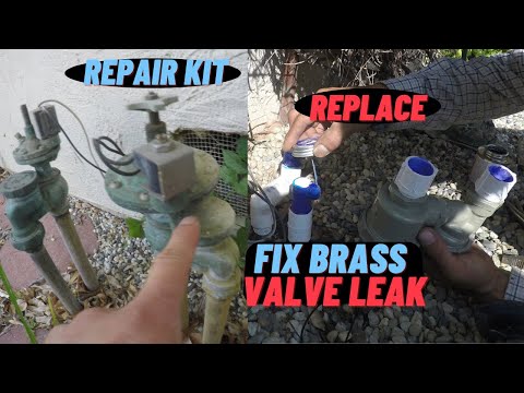 2 Ways To Fix Brass Anti-Siphon Sprinkler Valve Leak. Tips for Rebuild W/ Repair Kit or Replacement