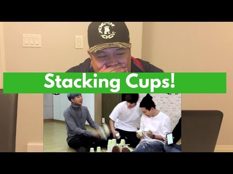 [Kpop] BTS(방탄소년단) Lucky Draw - EP 5 Cup stacking REACTION!!!