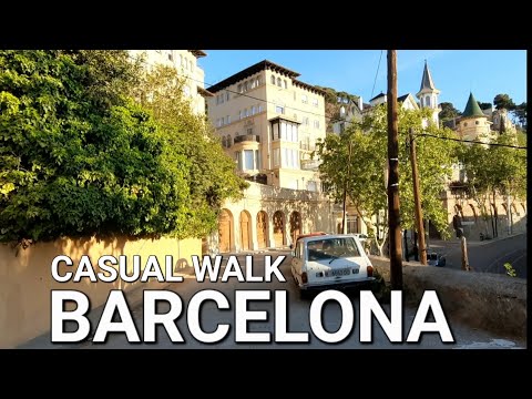 Morning trip through the  Sant Gervasi - La Bonanova district