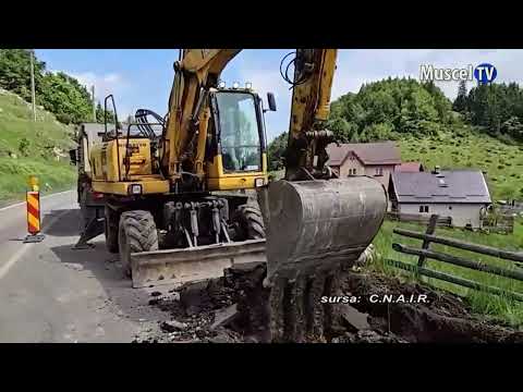 Jurnal MUSCEL TV 20.06.2024 Se lucrează pe DN 73, porțiunea Fundata - Brașov
