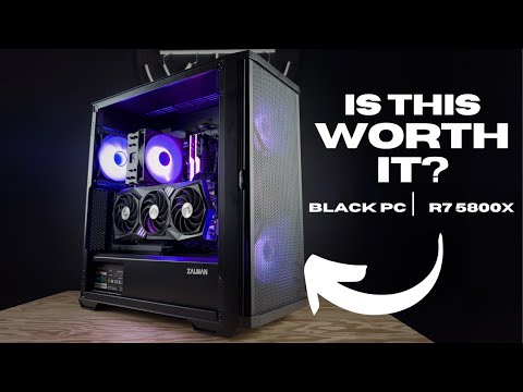 ⚫ALL Black ⚫ PC build [RTX 3080 | Ryzen 7 5800x]