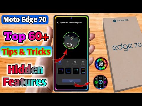motorola edge 70 hidden features, motorola edge 70 tips and tricks 