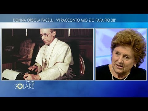 Donna Orsola Pacelli, great-niece of Pope Pius XII