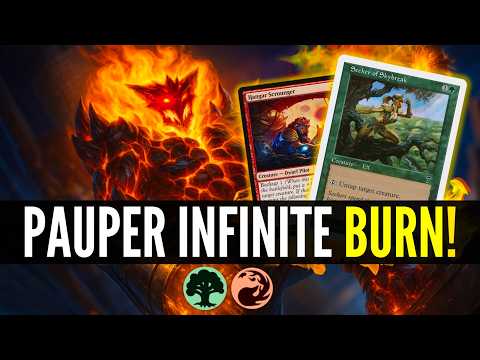 INSANE 1 Turn Combo Kill in MTG Pauper!