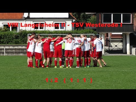 VfR Langelsheim II - TSV Westerode I   1:2 ( 1:1 )  27.08.2017