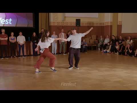 Victor Aitman & Dumon Camille - 3rd place Advanced Jack&Jill Finals - Finnfest 2024