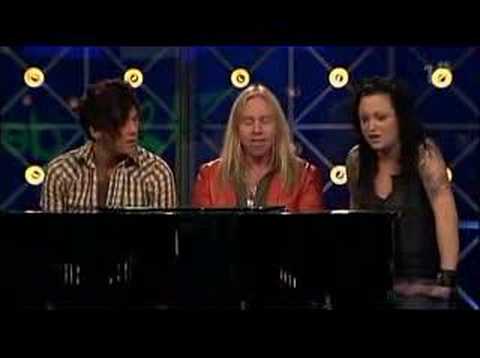 Brolle Jr, Sara Löfgren - Free fallin (Så ska det låta 2006)