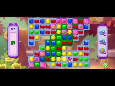 [Gameplay] Homescapes - Level 1560 (No Boosters)