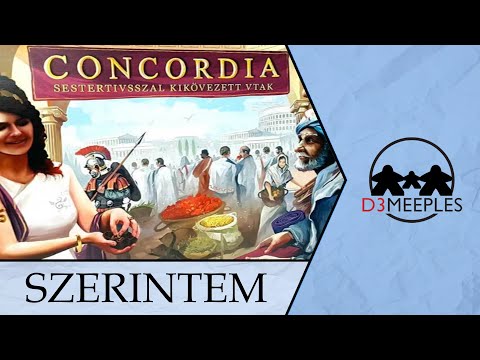 SZERINTEM: CONCORDIA - d3meeples