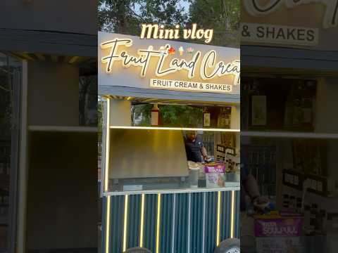 Evening glimpse+icecream 🍁🍦🪷🍨 #evening #minivlog #viralvideo #shorts #youtube #youtubeshorts