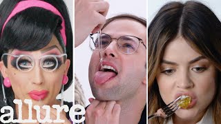 The Try Guys, Bianca Del Rio & More Try 9 Things They've Never Done Before | Allure