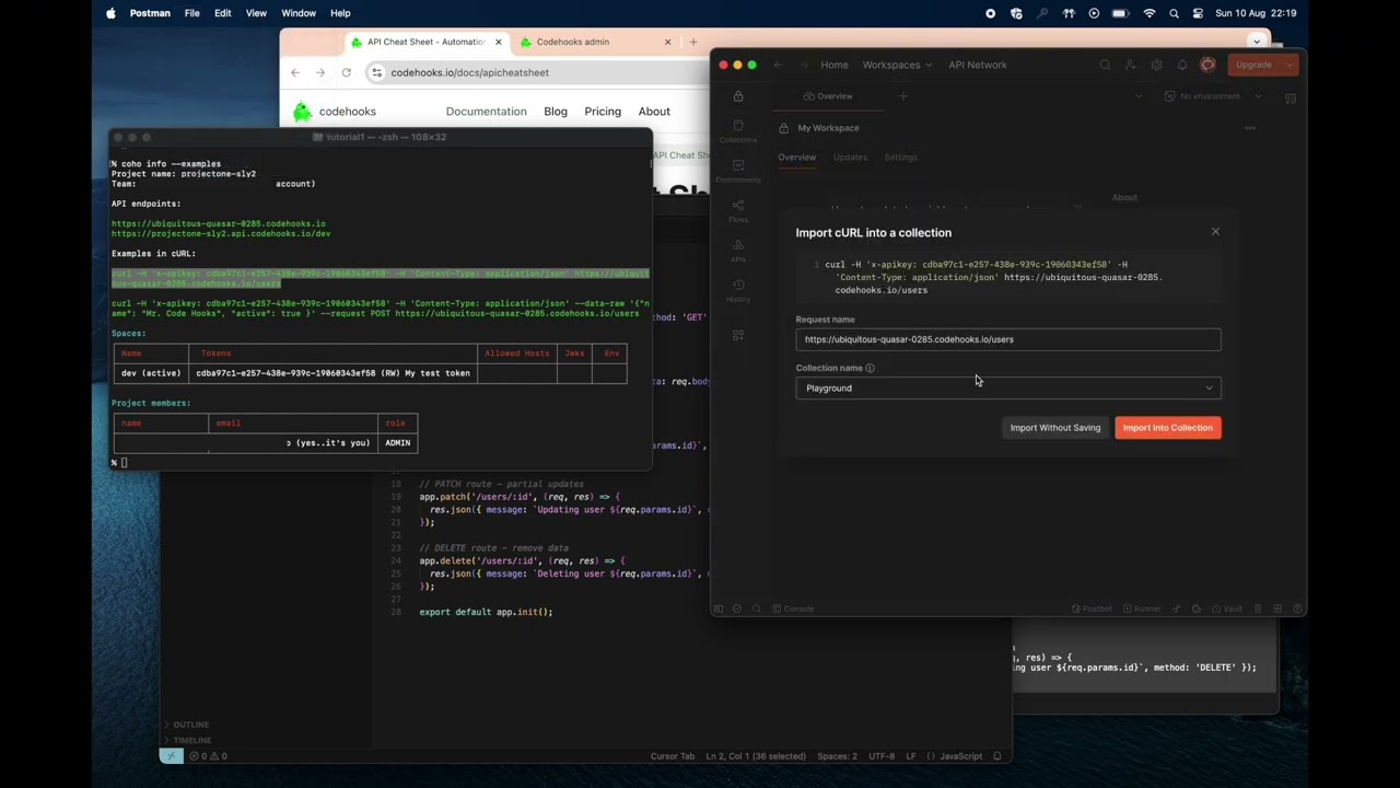Codehooks APIs - part 1 - routing