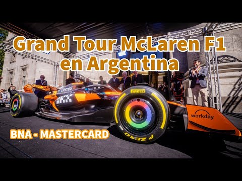 Un McLaren F1 de Gira por Buenos Aires y Mar del Plata de la Mano del Banco Nación y de Mastercard