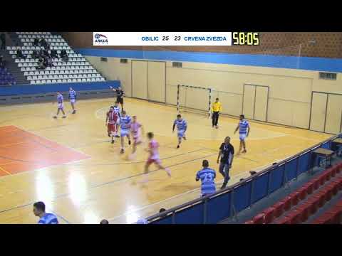 ARKUS liga 8. kolo / RK Obilić - MRK Crvena Zvezda / 02.11.2019.