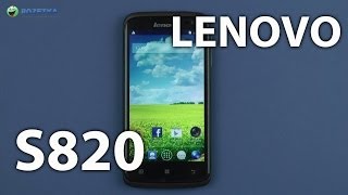 Lenovo IdeaPhone S820 (Grey) - відео 8