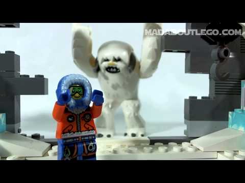 Vidéo LEGO City 60033 : Le véhicule à chenille arctique