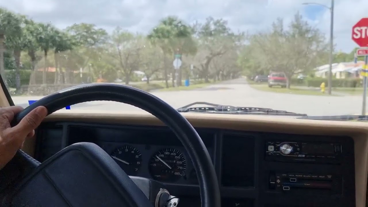1996 Jeep Cherokee Test Drive