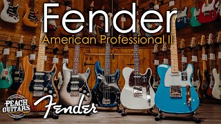 Video thumbnail for Fender American Professional II: Everything You Need to Know About Fender’s BRAND NEW Standard! by Peach Guitars