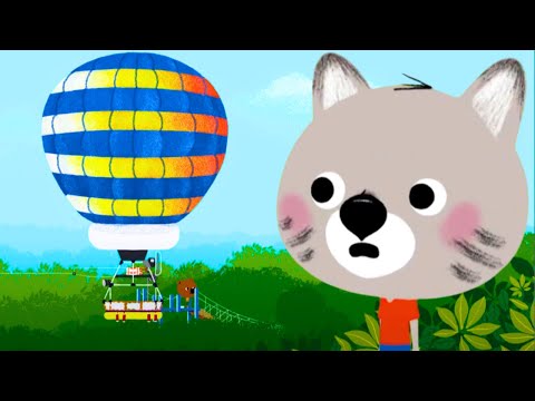 Über den Bäumen | süße Tiercartoons für Kinder |  Mouk