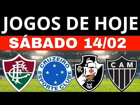 ⚽ TODAY'S GAMES | BRAZILIAN CHAMPIONSHIP 2026 | SATURDAY 02/14/2026 | TODAY'S GAMES