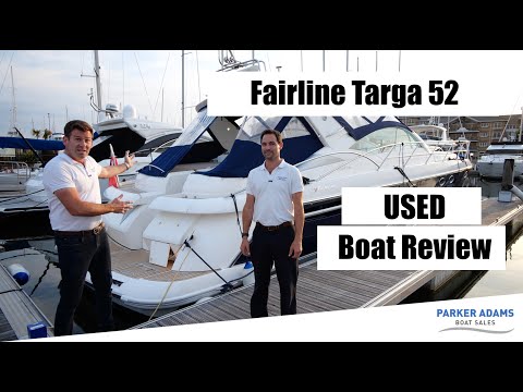 Fairline Targa 52 Walkthrough Video - Stunning example of this beast of a cruiser! A must watch!