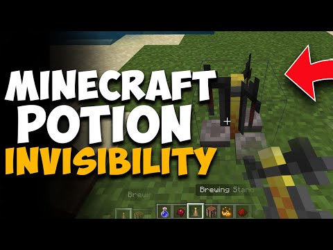 How to make Minecraft Potion of Invisibility (January 2022 UPDATE)