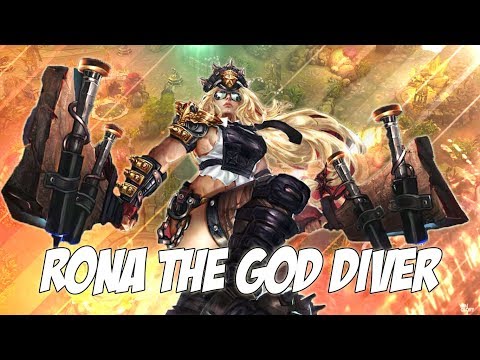 RONA THE GOD DIVER! Vainglory5v5 - WP Rona