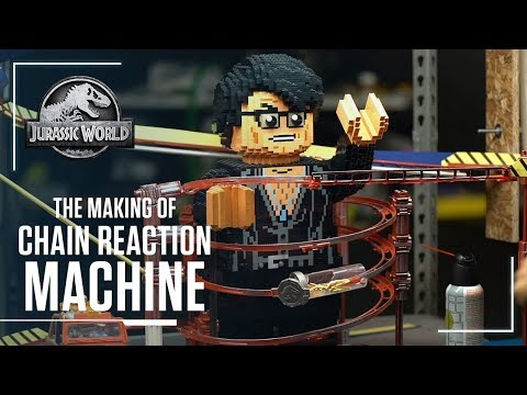 Behind the Scenes: Jurassic World Chain Reaction Machine | Jurassic World Video