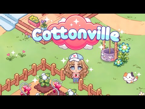 NEW Cozy Fashion & Farming Game! | Cottonville ☁️🌱