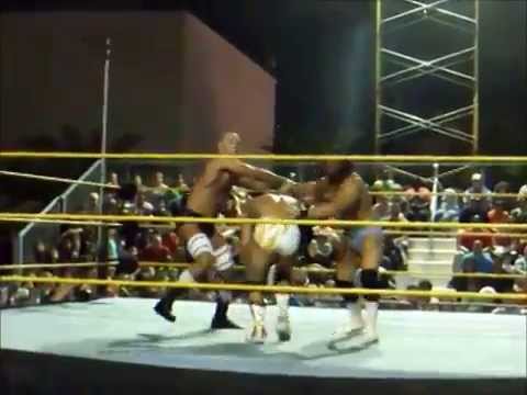 Cesaro vs. Bo Dallas vs. Adam Rose - FCW 3/16/2012