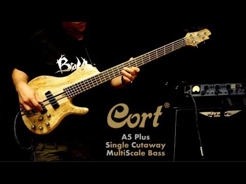Cort A5PLUSSCMSOPN Artisan Series 5-String Multi Scale Bass Guitar w/Hard Case - Open Pore Natural image 18