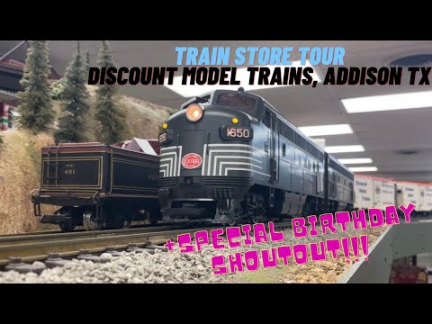 Train Store Tour & Special Shoutout!!!