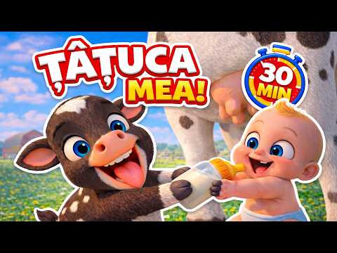 COLAJ 30 MINUTE 🍼 ȚÂȚUCA MEA! 🐮 Vitelușul Viral ❤️ Cântecel pentru Copii | Cip-Cirip