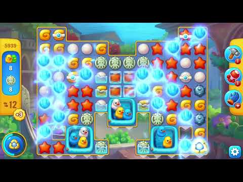 [FISHDOM Walkthrough] Level 5939 Hard (Qua màn - Fishdom)