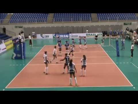 tika libero  Minas X Uniara super liga 2013/2014
